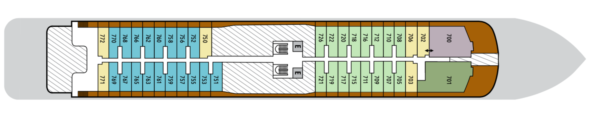 Deck 7 plan